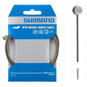 linka hamulca SHIMANO MTB nierdzewna 1.6x2050mm