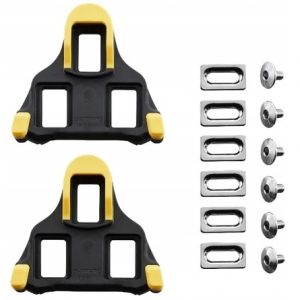 bloki do pedałów SPD SL SHIMANO sm-sh11 żółte 6°