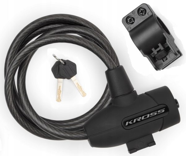 zapięcie rowerowe KROSS KZK 110m 10x1500mm klucz