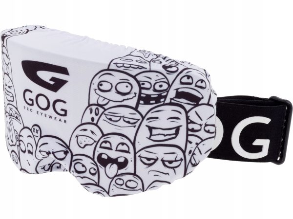 Pokrowiec na gogle narciarskie GOG lens SKI cover Worms