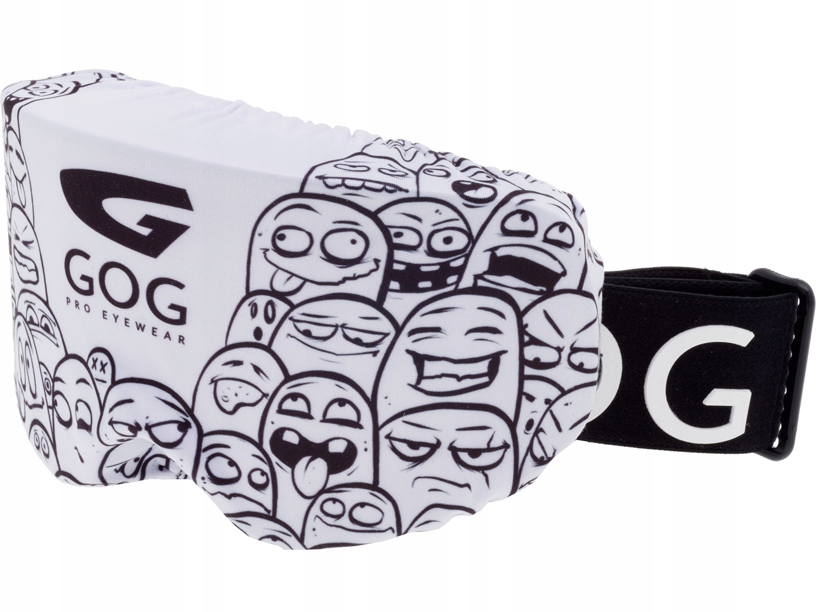 Pokrowiec na gogle narciarskie GOG lens SKI cover Worms
