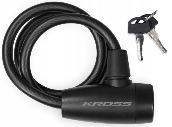 zapięcie rowerowe KROSS KZK 80S 10x800mm na klucz
