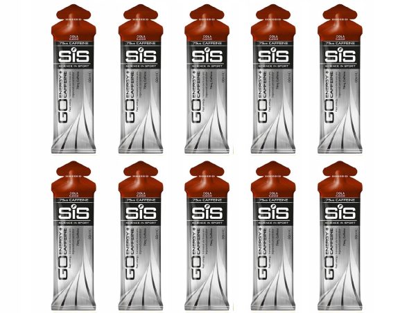 10 x żel energetyczny z kofeiną SIS 60ml GEL Cola 10x60ml