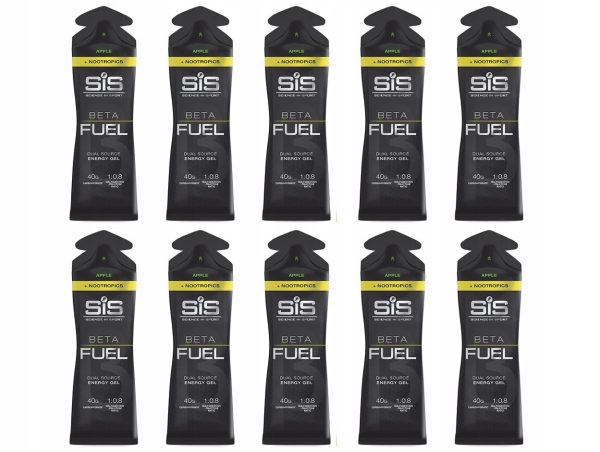 10 x żel energetyczny SIS Beta Fuel 60ml GEL apple + nootropics 10x60ml