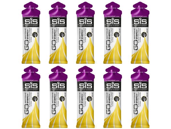 10 x żel izotoniczny SIS 60ml isotonic GEL blackcurrant porzeczka 10x60ml