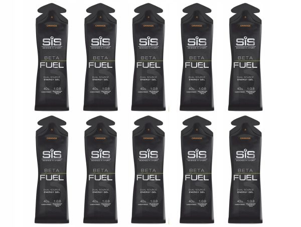 10 x żel energetyczny SIS Beta Fuel 60ml GEL orange 10x60ml