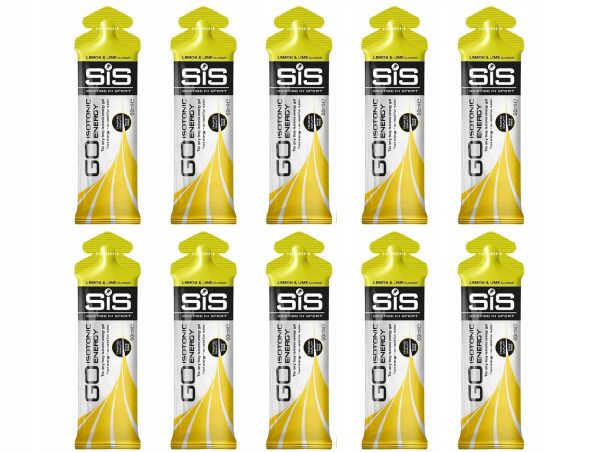 10 x żel izotoniczny SIS isotonic GEL Lemon & Lime cytryna limonka 10x60ml