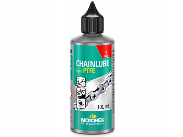 olej do łańcucha MOTOREX PTFE smar suche warunki
