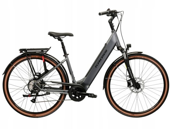 rower elektryczny KROSS Trans Hybrid 1.0 U 522 Wh r. M 17''